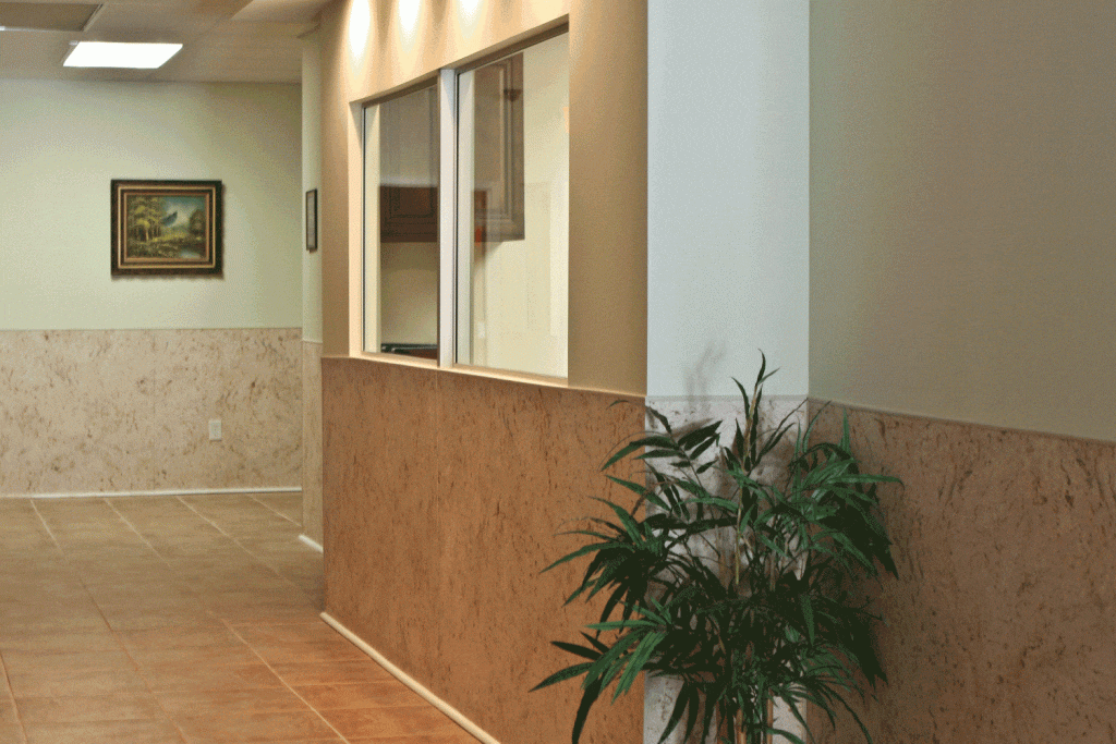 Hospital | Registration and Hallway Areas