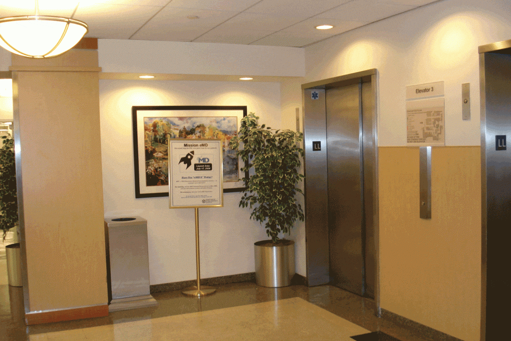 Hospital | Registration and Hallway Areas